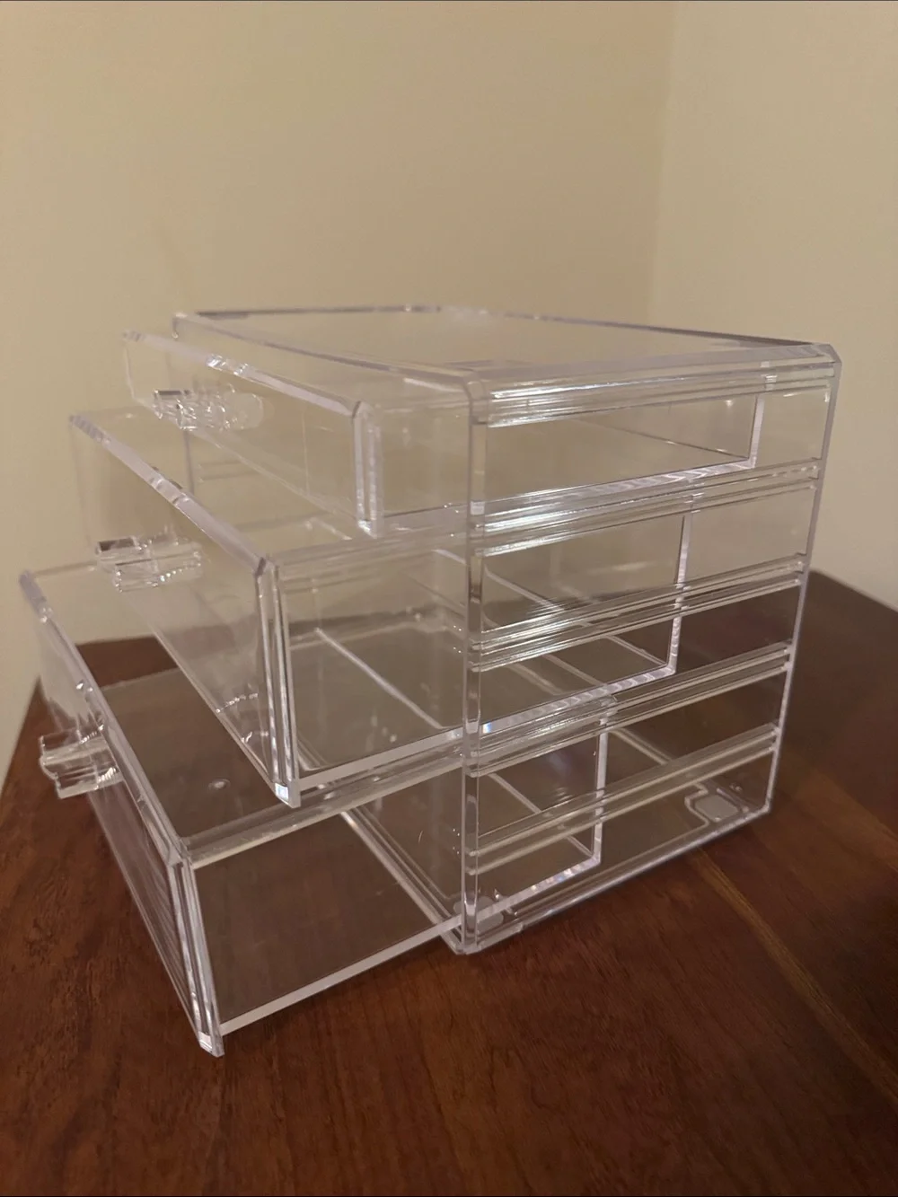Bino Acrylic 3-Drawer Makeup Organizer